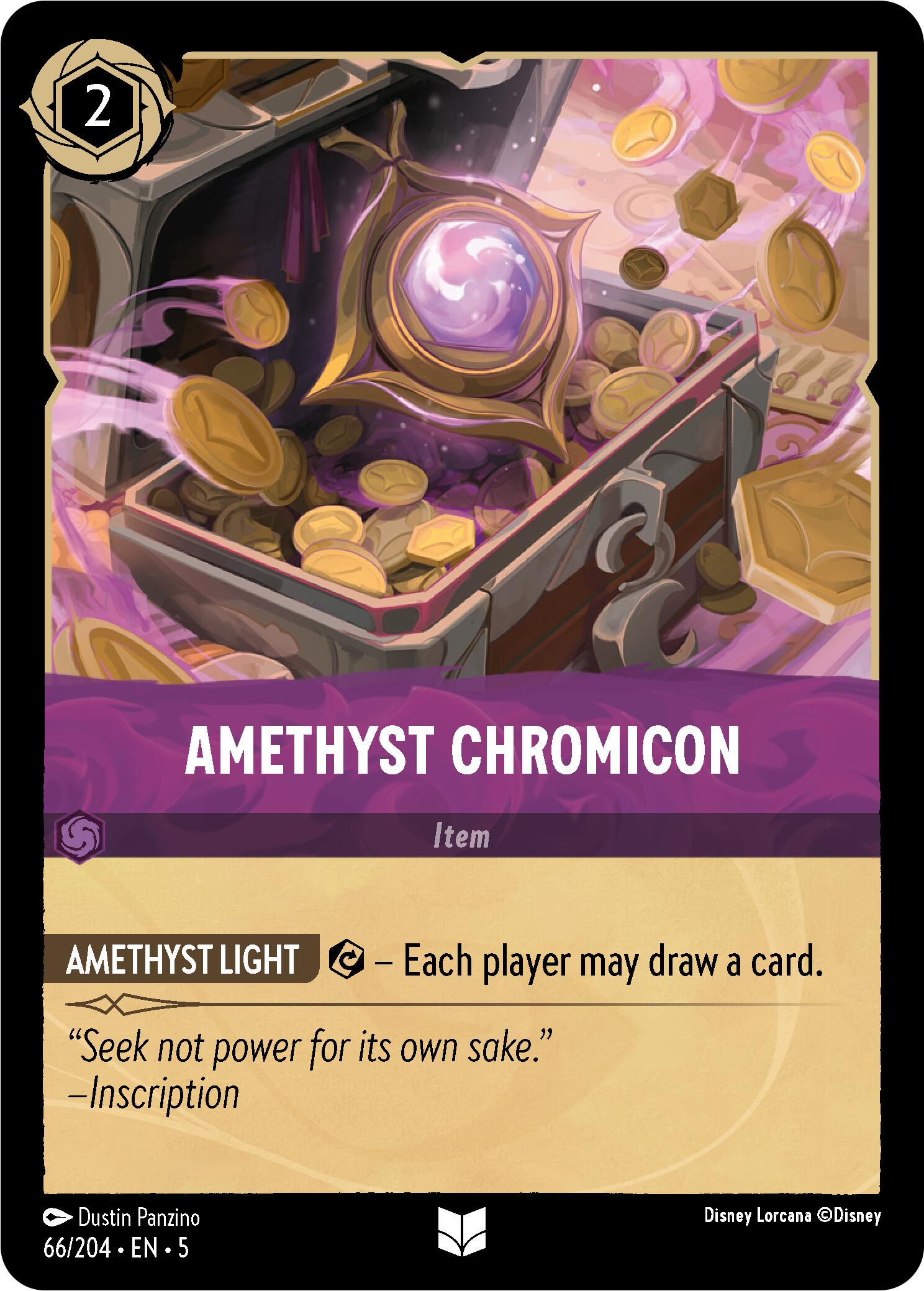 Amethyst Chromicon (66/204) [Shimmering Skies] | Good Games Morley