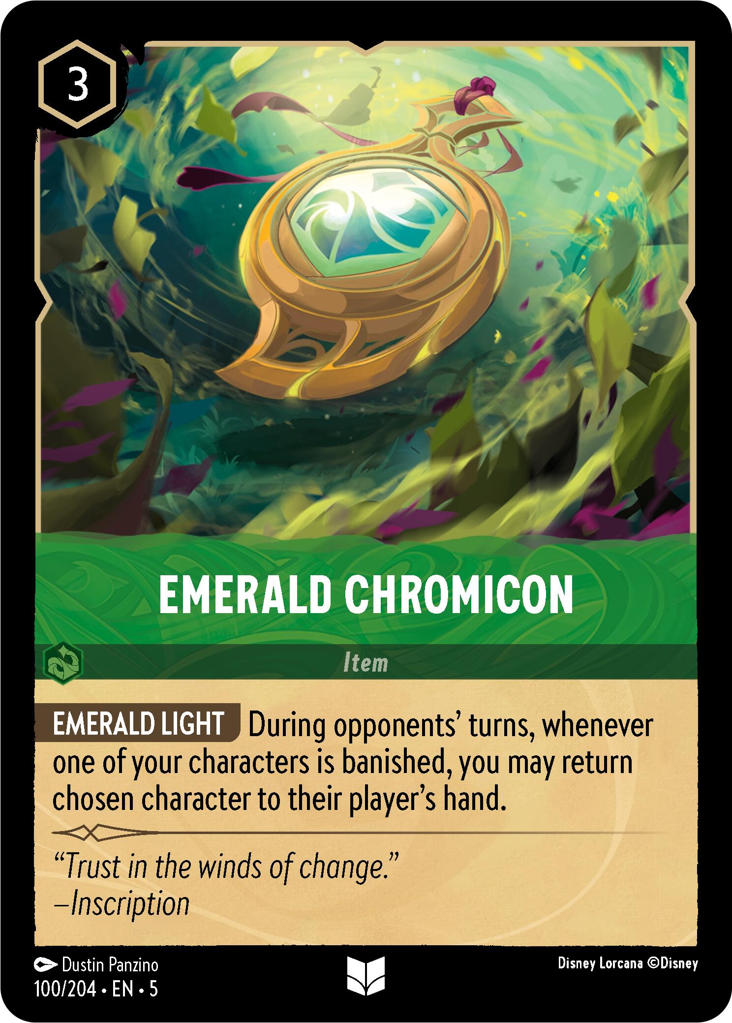 Emerald Chromicon (100/204) [Shimmering Skies] | Good Games Morley