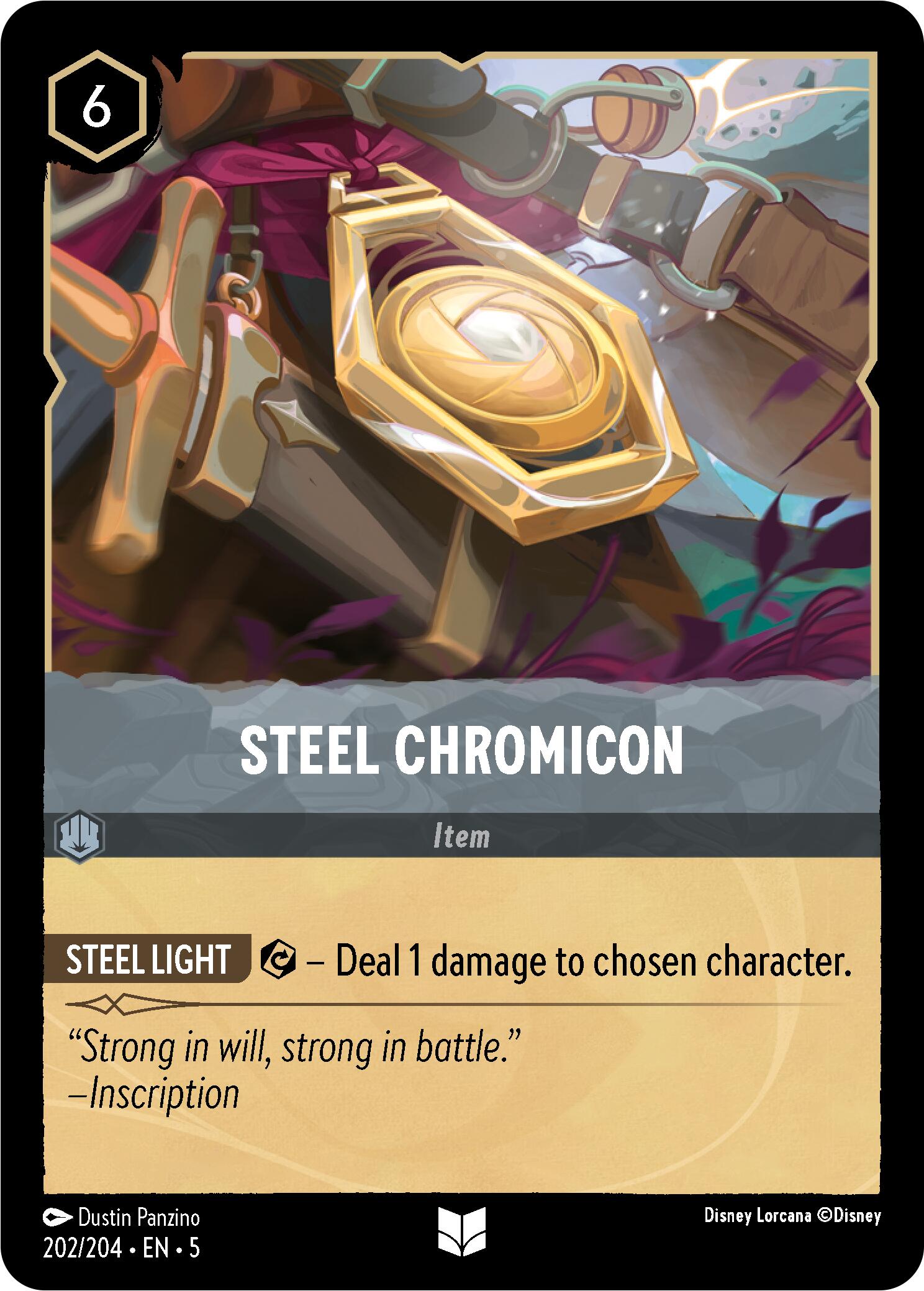 Steel Chromicon (202/204) [Shimmering Skies] | Good Games Morley