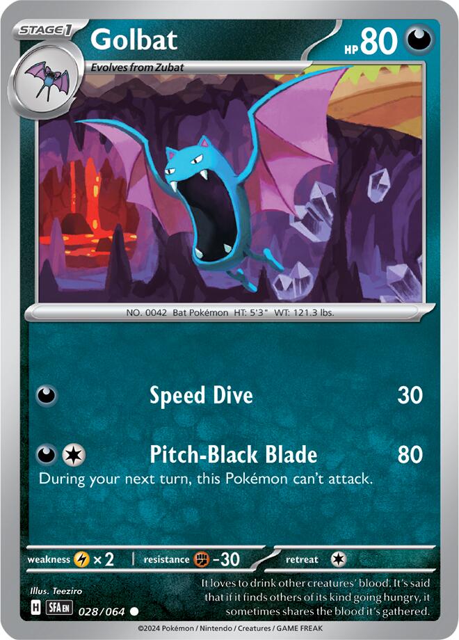 Golbat (028/064) [Scarlet & Violet: Shrouded Fable] | Good Games Morley