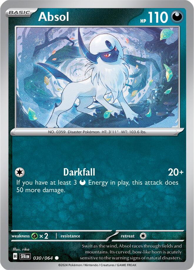 Absol (030/064) [Scarlet & Violet: Shrouded Fable] | Good Games Morley