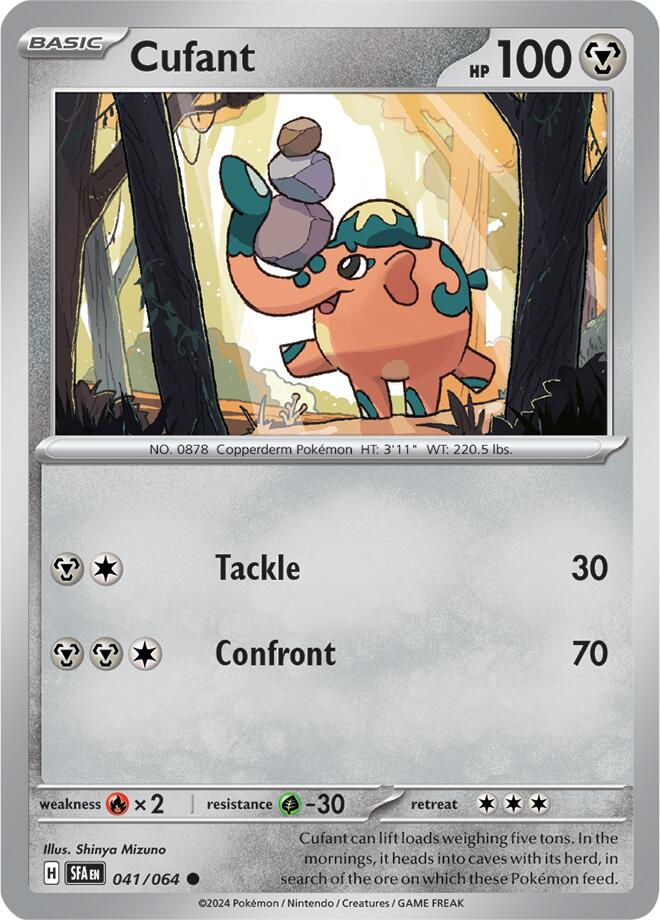 Cufant (041/064) [Scarlet & Violet: Shrouded Fable] | Good Games Morley