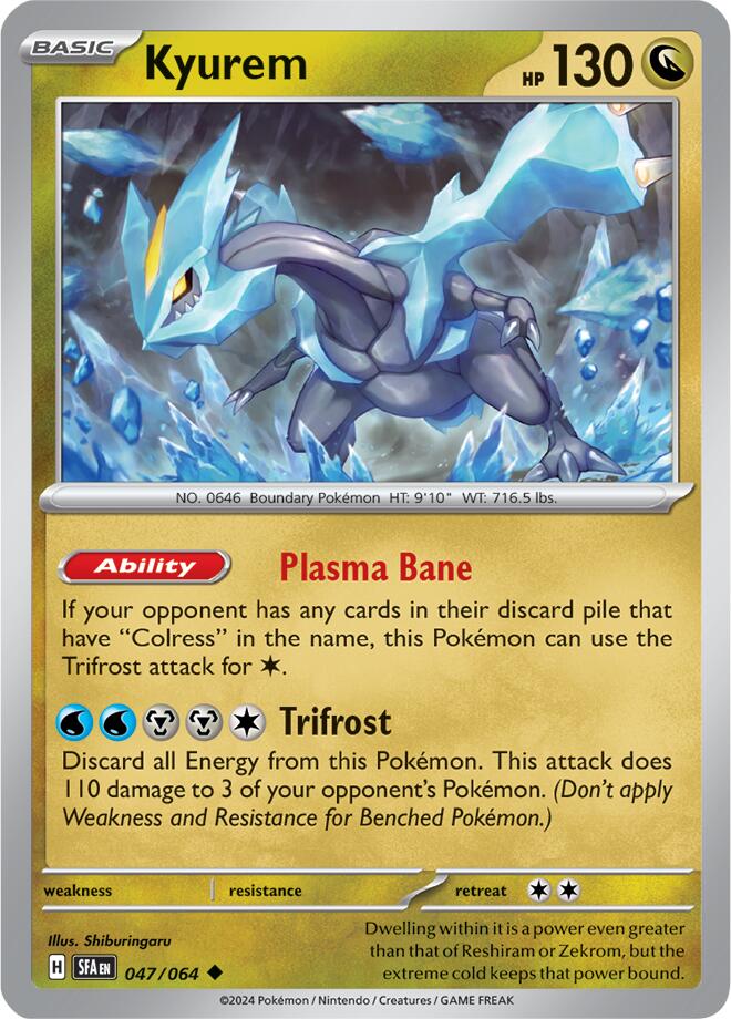 Kyurem (047/064) [Scarlet & Violet: Shrouded Fable] | Good Games Morley