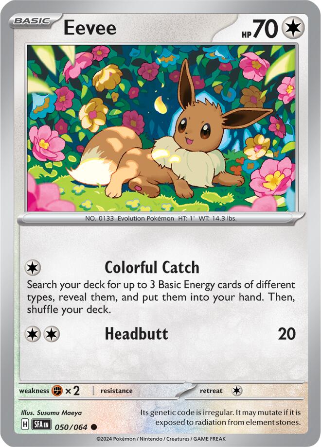 Eevee (050/064) [Scarlet & Violet: Shrouded Fable] | Good Games Morley