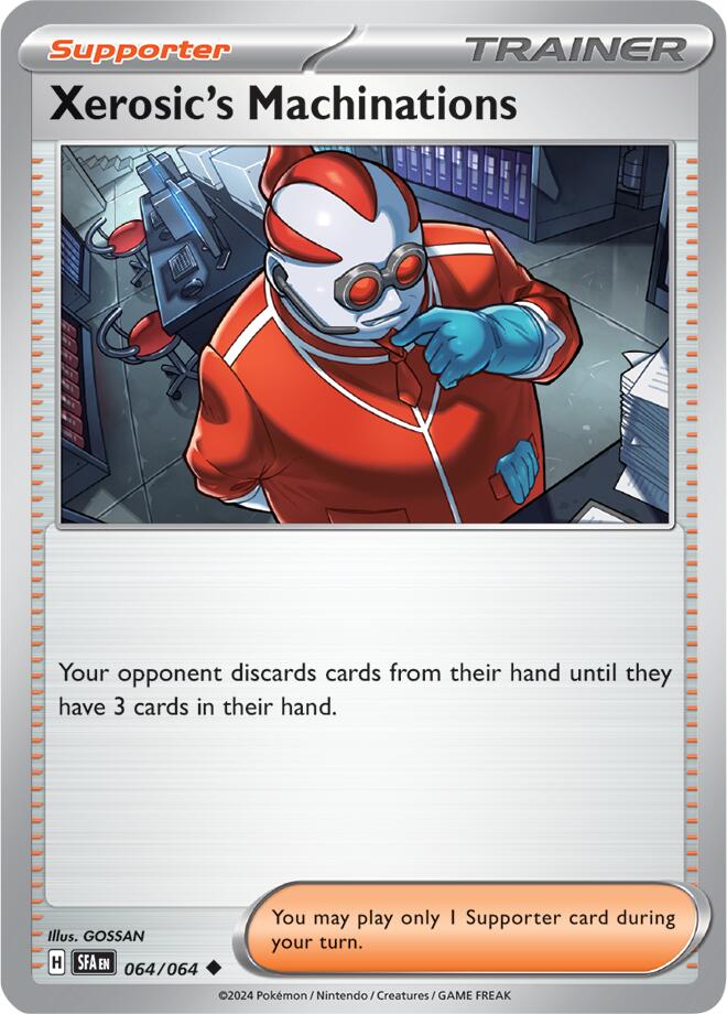 Xerosic's Machinations (064/064) [Scarlet & Violet: Shrouded Fable] | Good Games Morley