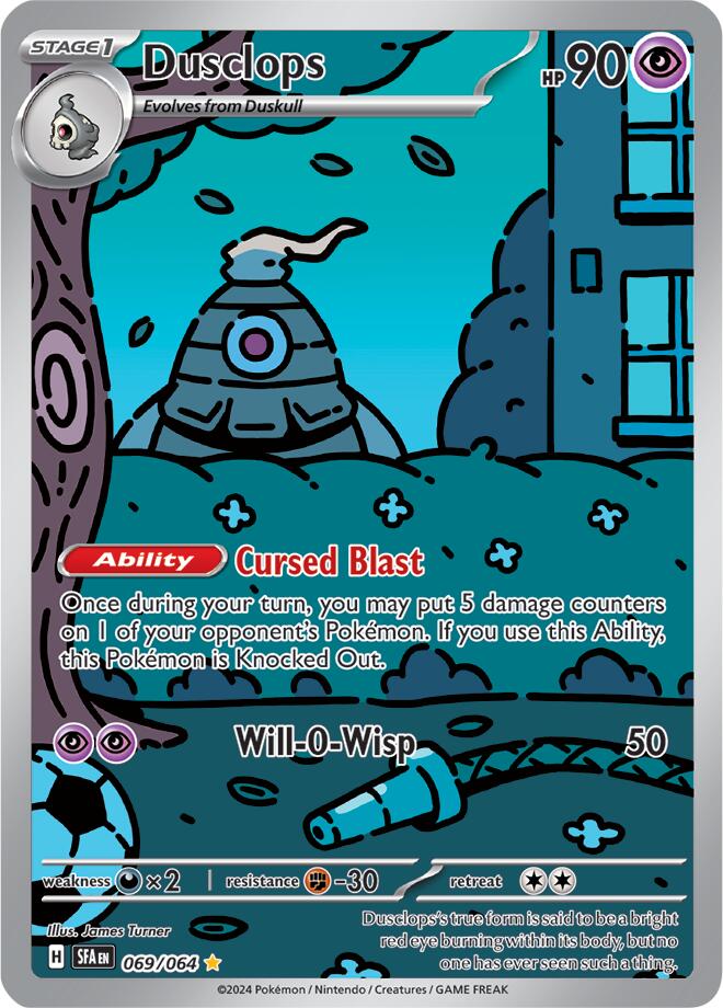Dusclops (069/064) [Scarlet & Violet: Shrouded Fable] | Good Games Morley