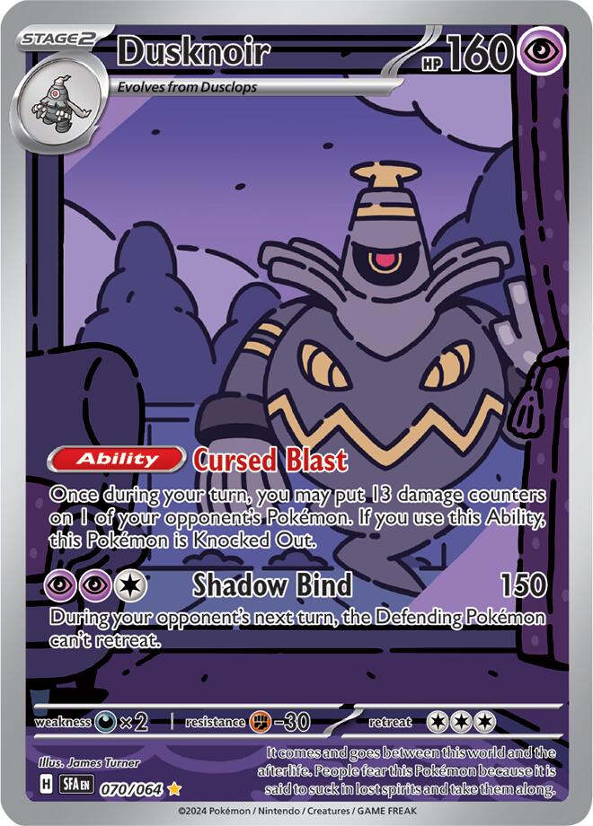 Dusknoir (070/064) [Scarlet & Violet: Shrouded Fable] | Good Games Morley