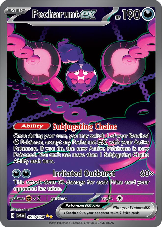 Pecharunt ex (093/064) [Scarlet & Violet: Shrouded Fable] | Good Games Morley