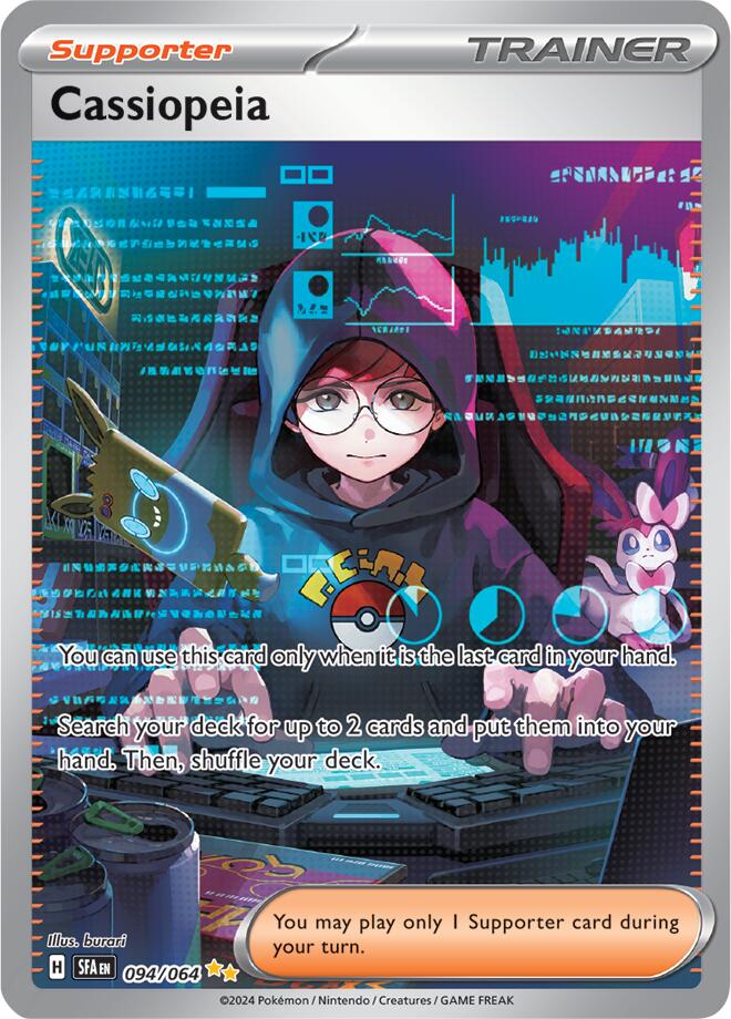 Cassiopeia (094/064) [Scarlet & Violet: Shrouded Fable] | Good Games Morley