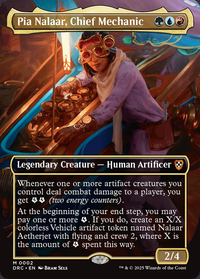 Pia Nalaar, Chief Mechanic 2/187 (Commander: Aetherdrift)  - Borderless | Good Games Morley
