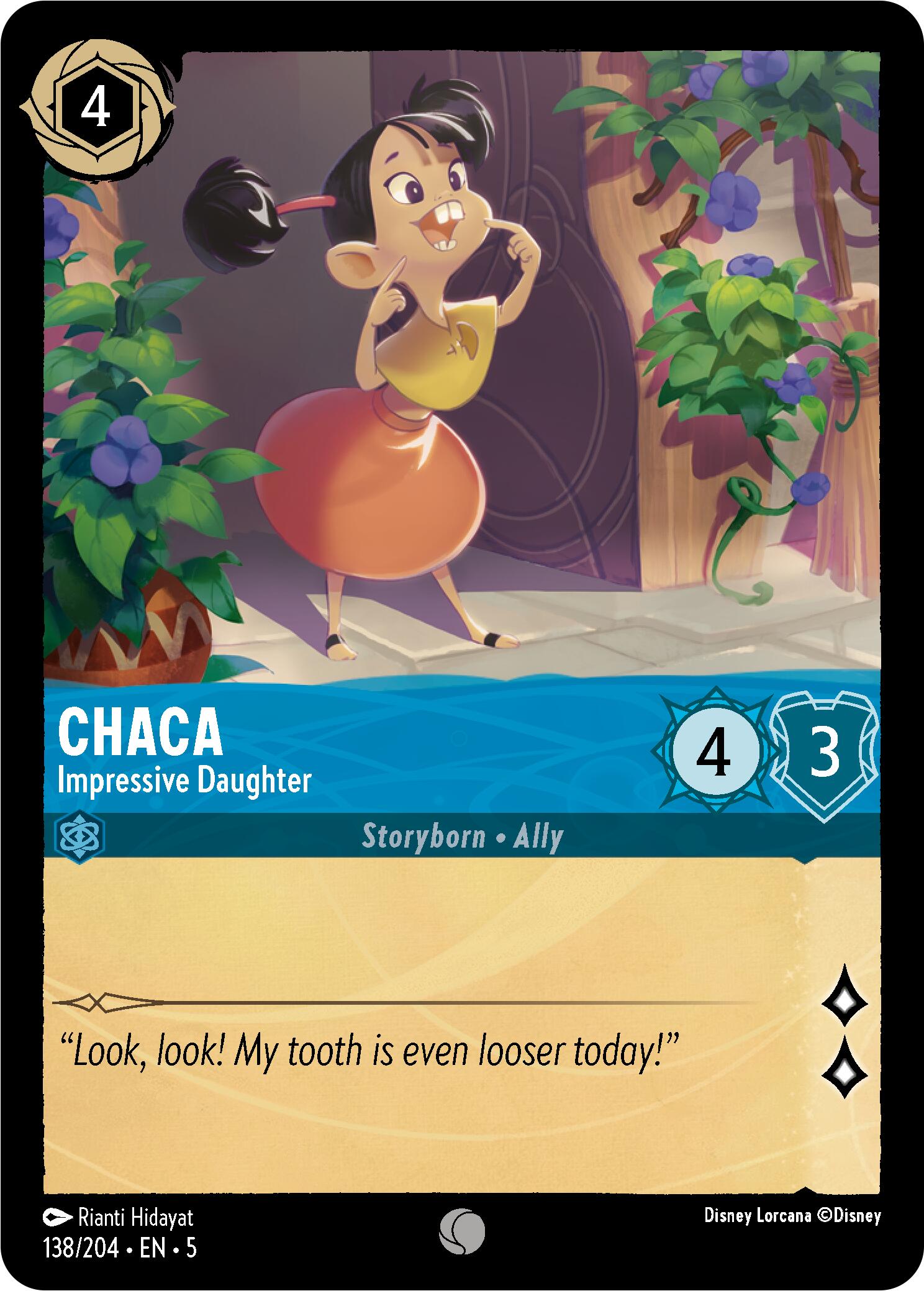 Chaca - Impresive Daughter (138/204) [Shimmering Skies] | Good Games Morley