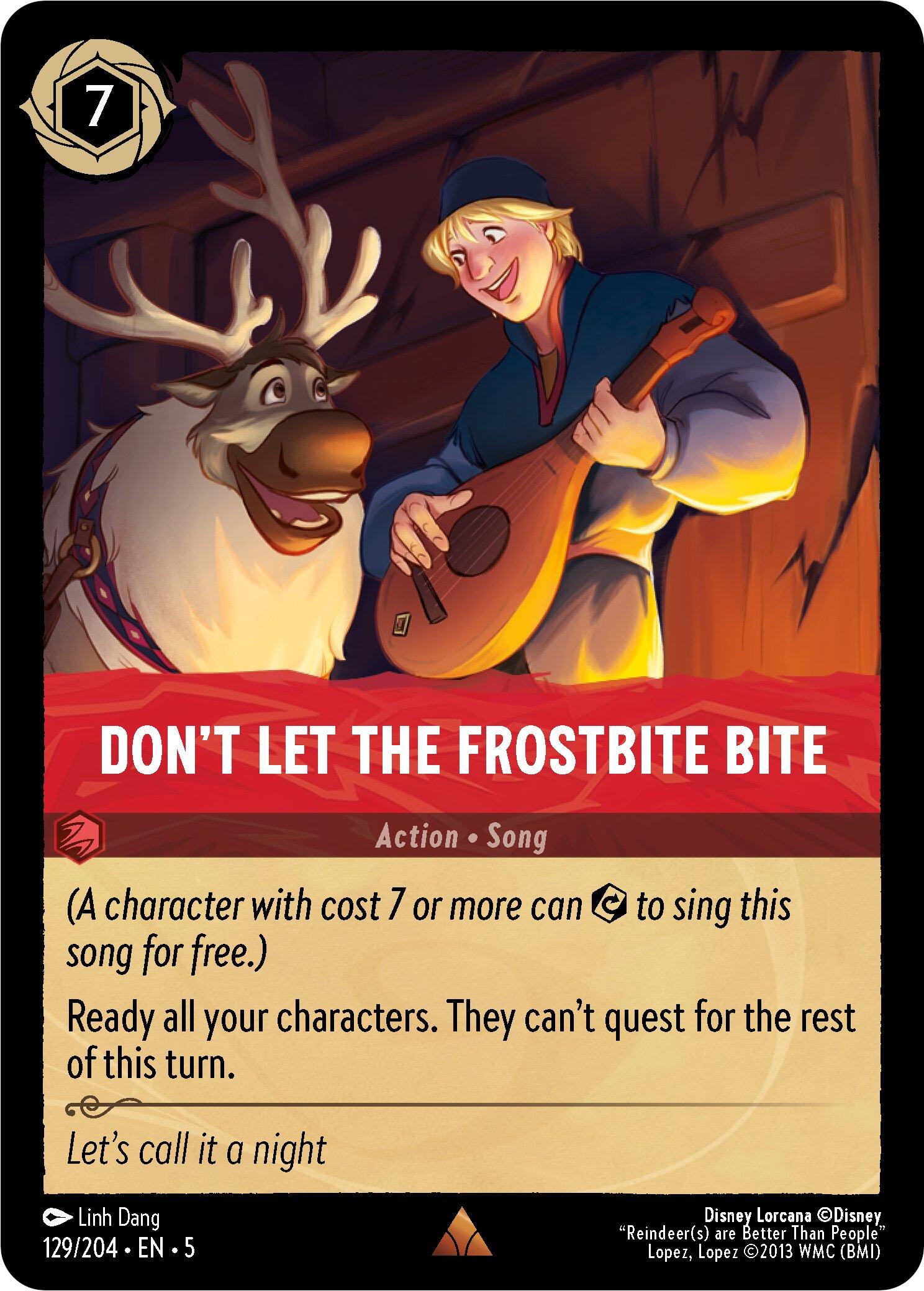 Don't Let the Frostbite Bite (129/204) [Shimmering Skies] | Good Games Morley