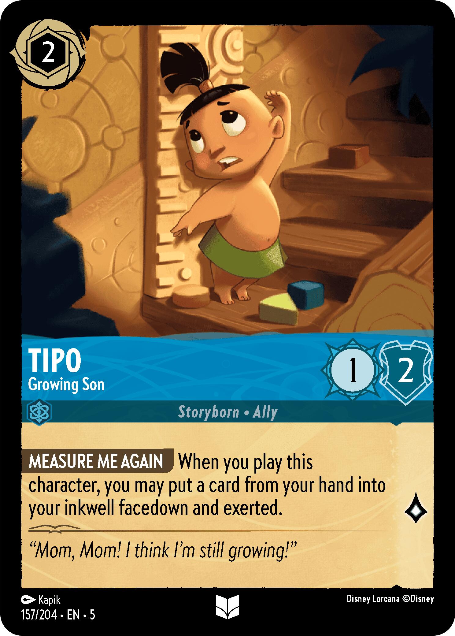 Tipo - Growing Son (157/204) [Shimmering Skies] | Good Games Morley