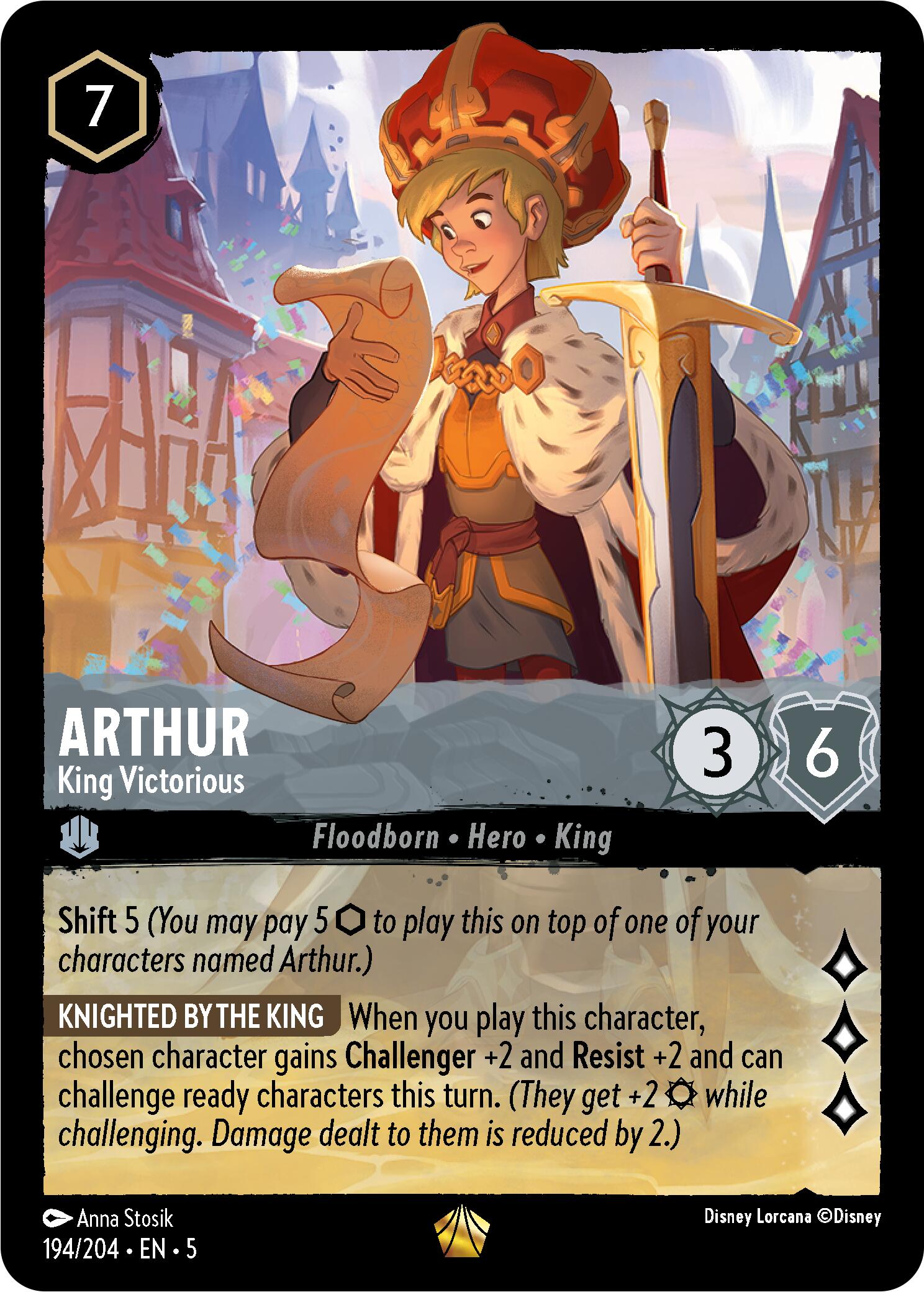 Arthur - King Victorious (194/204) [Shimmering Skies] | Good Games Morley