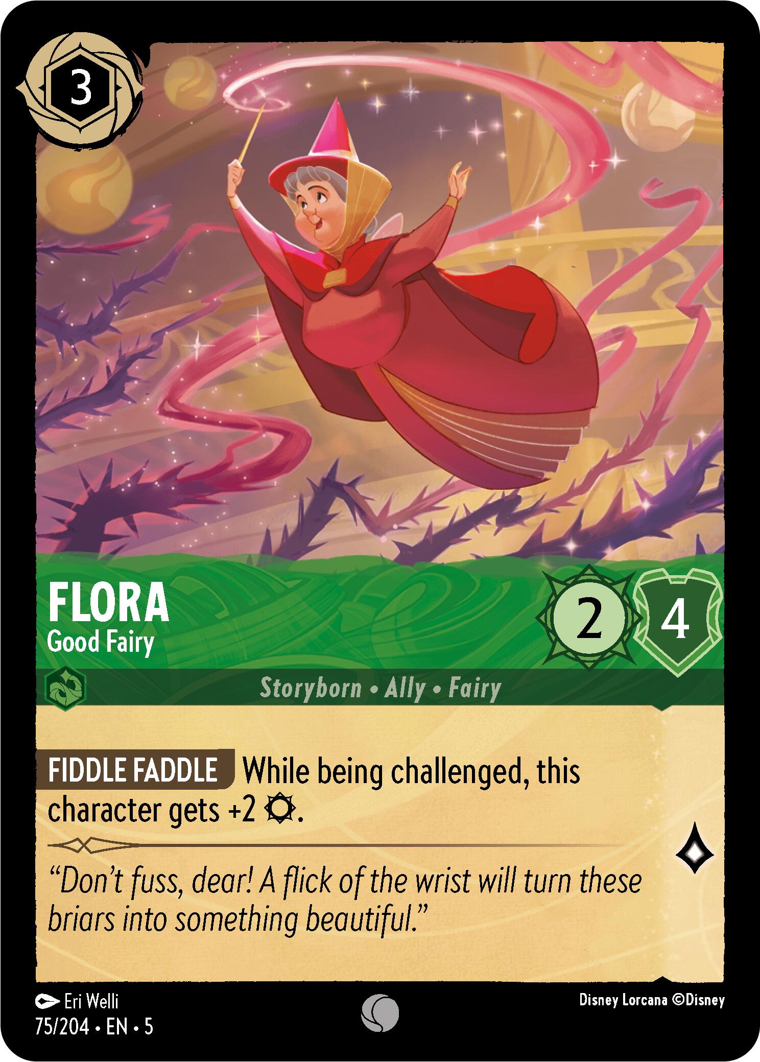 Flora - Good Fairy (75/204) [Shimmering Skies] | Good Games Morley