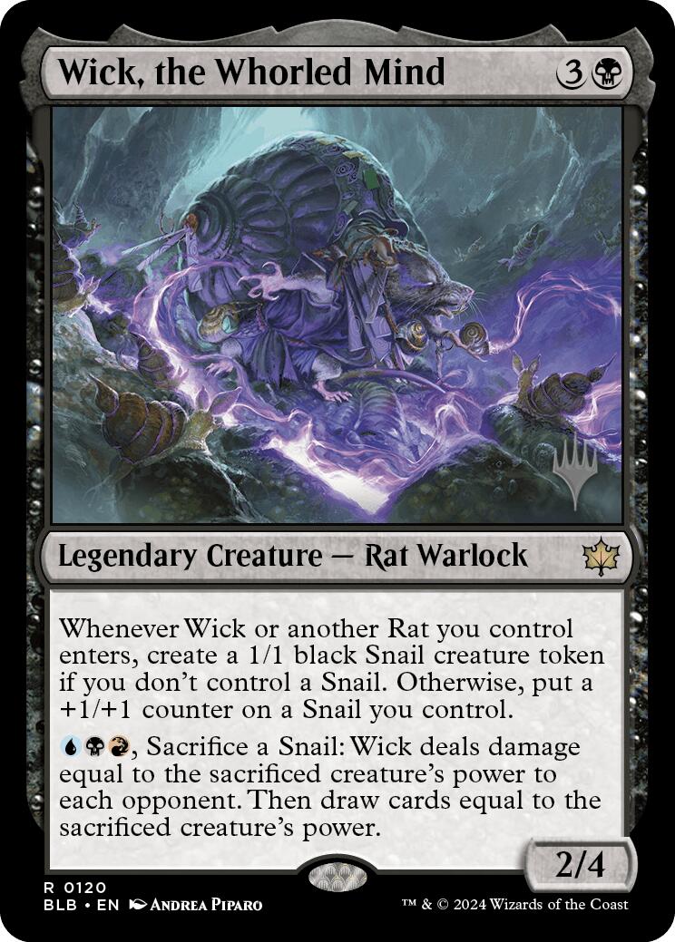 Wick, the Whorled Mind (Promo Pack) [Bloomburrow Promos] | Good Games Morley