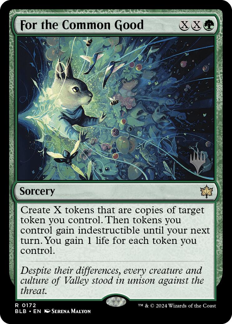 For the Common Good (Promo Pack) [Bloomburrow Promos] | Good Games Morley