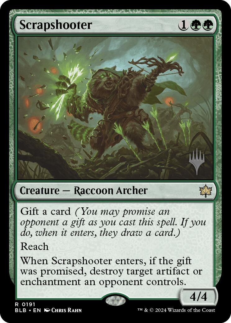 Scrapshooter (Promo Pack) [Bloomburrow Promos] | Good Games Morley
