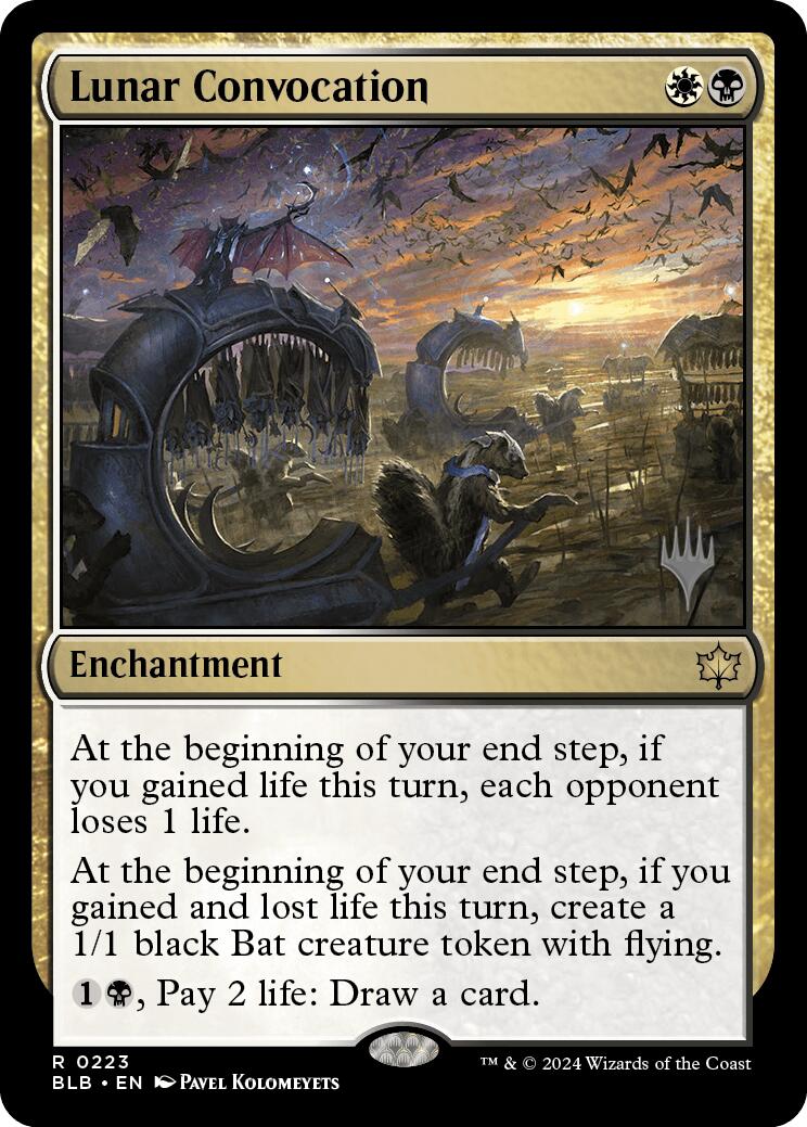 Lunar Convocation (Promo Pack) [Bloomburrow Promos] | Good Games Morley