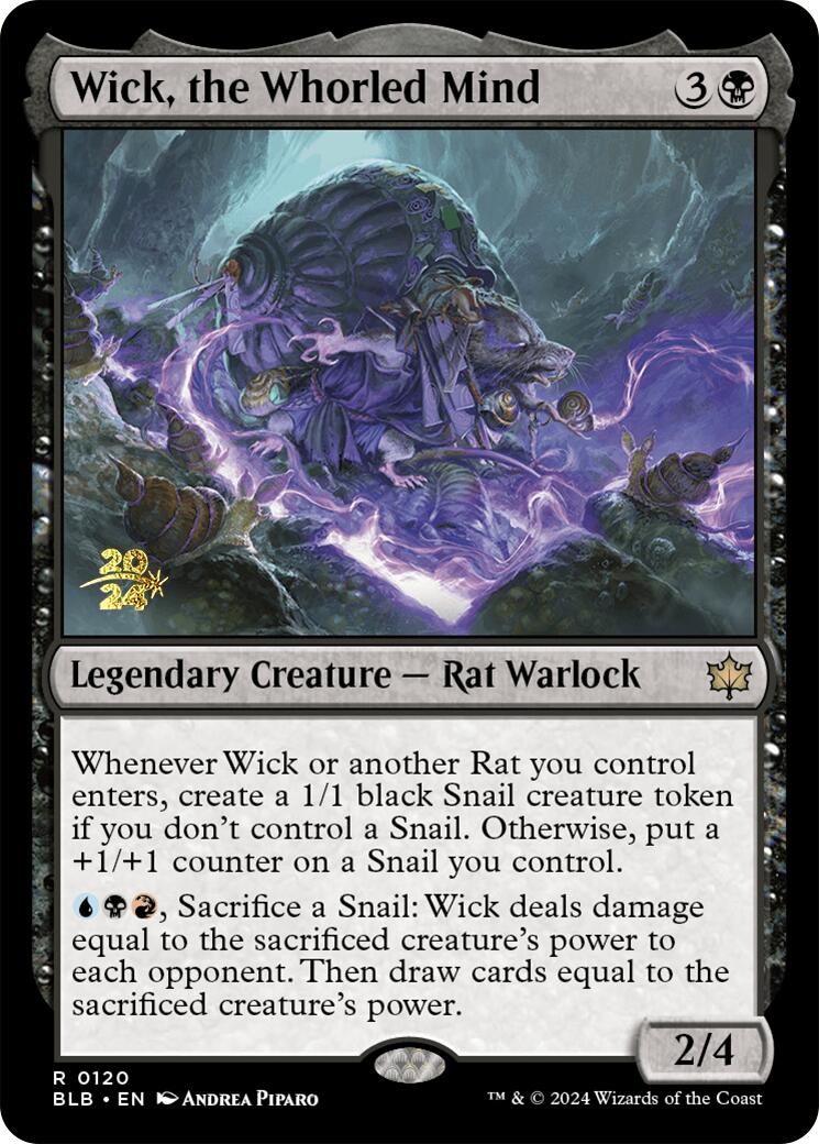Wick, the Whorled Mind [Bloomburrow Prerelease Promos] | Good Games Morley