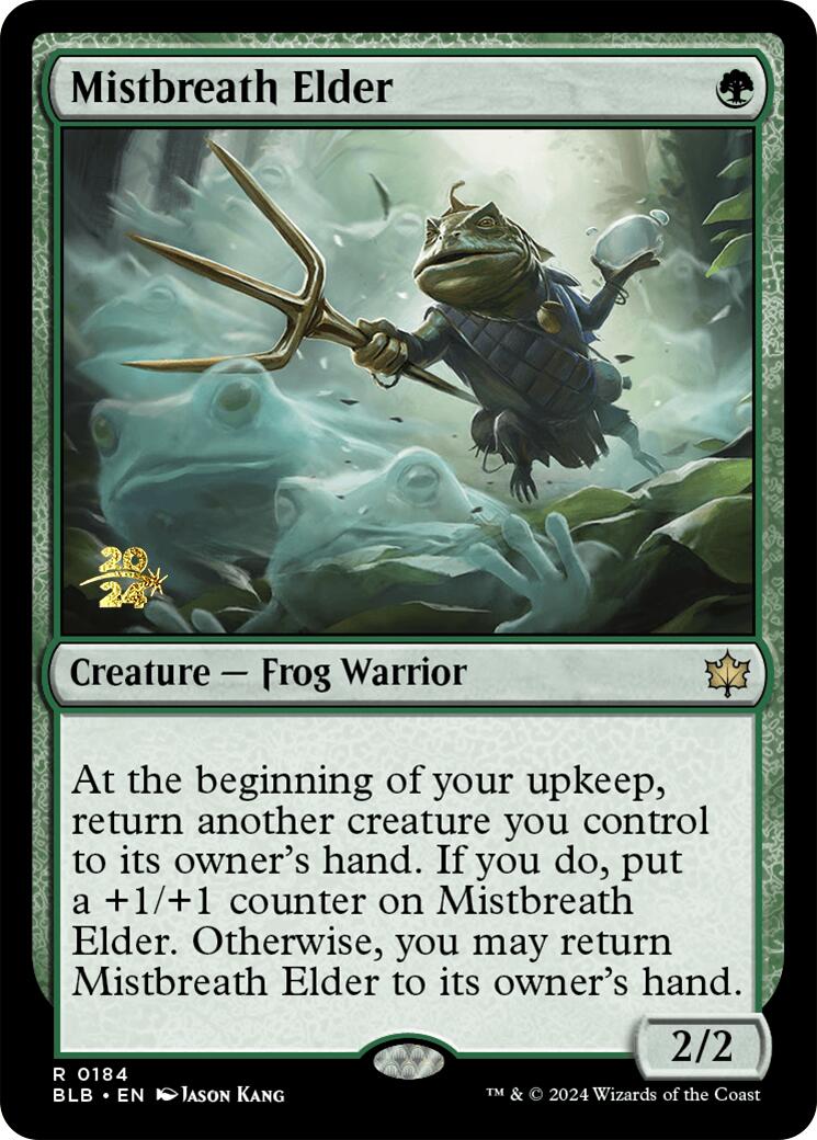 Mistbreath Elder [Bloomburrow Prerelease Promos] | Good Games Morley