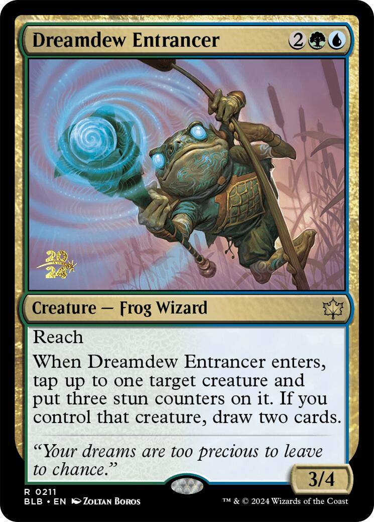 Dreamdew Entrancer [Bloomburrow Prerelease Promos] | Good Games Morley