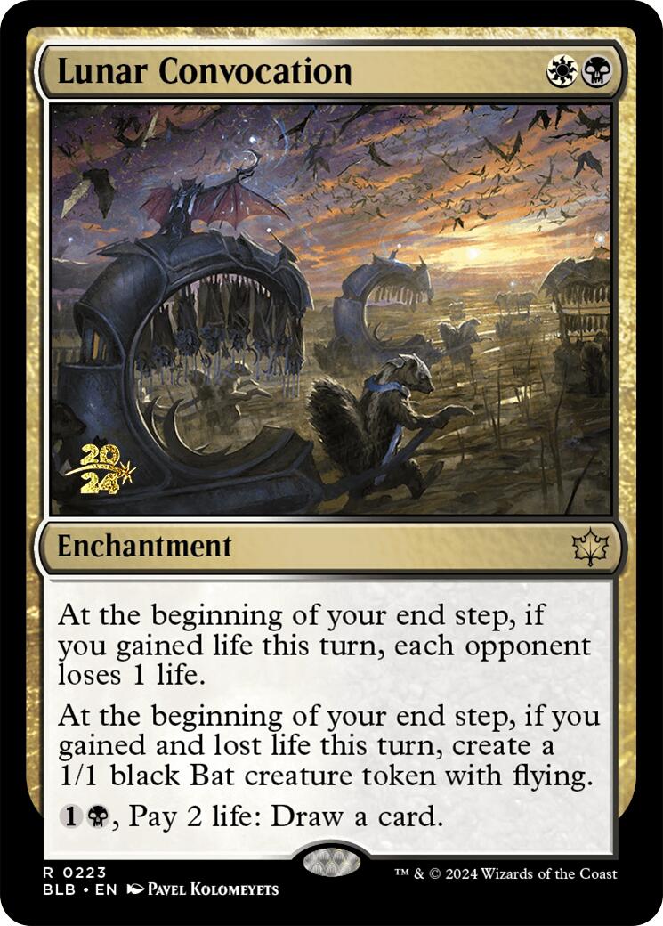 Lunar Convocation [Bloomburrow Prerelease Promos] | Good Games Morley