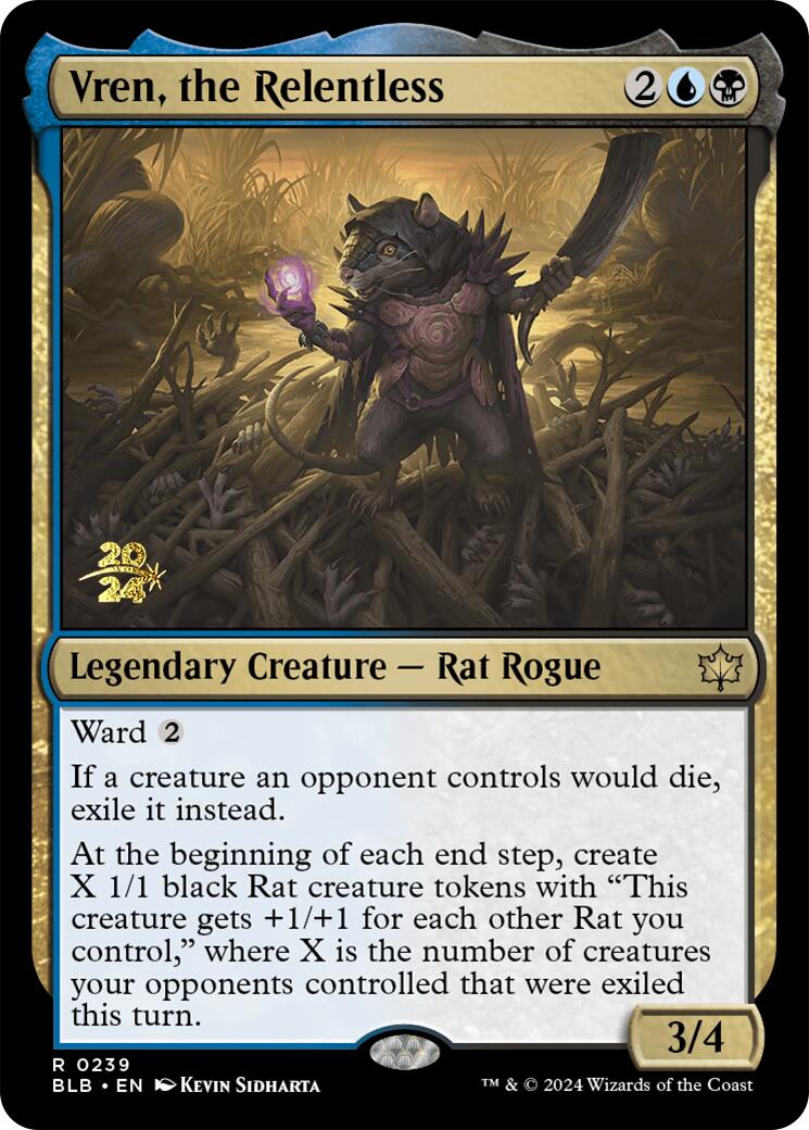 Vren, the Relentless [Bloomburrow Prerelease Promos] | Good Games Morley