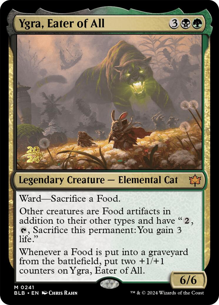 Ygra, Eater of All [Bloomburrow Prerelease Promos] | Good Games Morley
