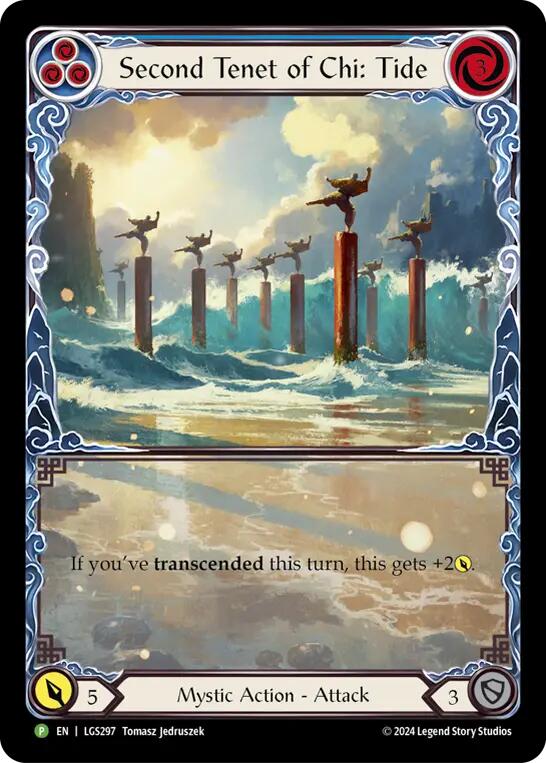 Second Tenet of Chi: Tide [LGS297] (Promo)  Rainbow Foil | Good Games Morley