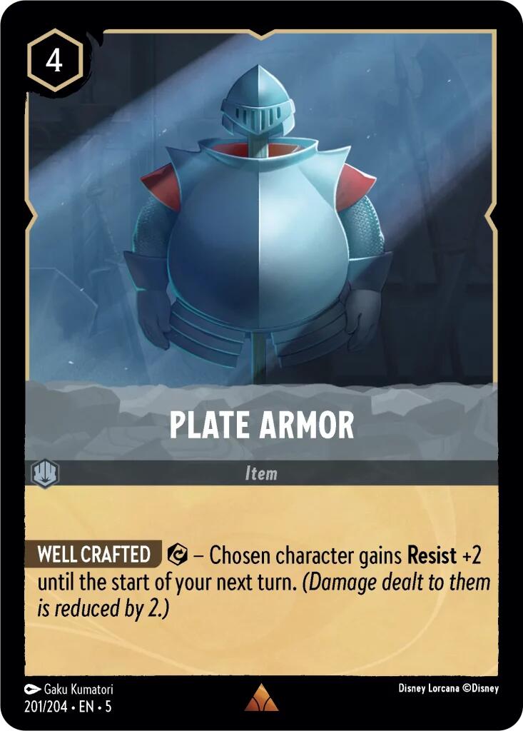 Plate Armor (201/204) [Shimmering Skies] | Good Games Morley