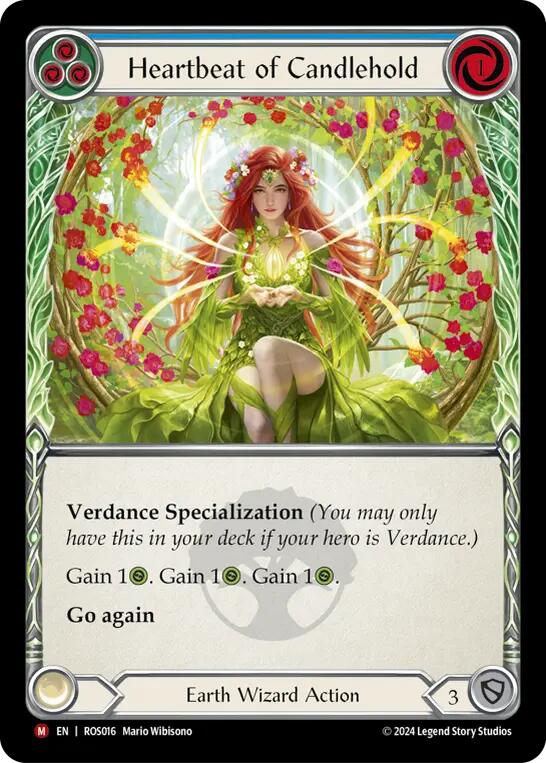 Heartbeat of Candlehold [ROS016] (Rosetta)  Rainbow Foil | Good Games Morley