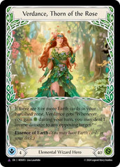 Verdance, Thorn of the Rose (Marvel) [ROS013] (Rosetta)  Cold Foil | Good Games Morley