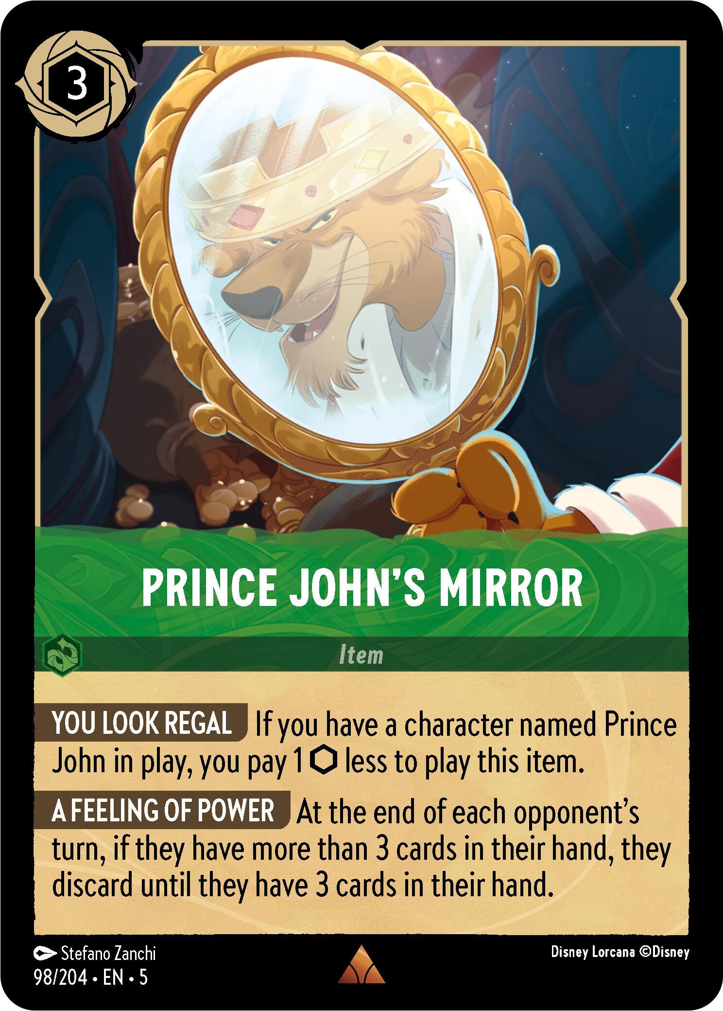 Prince John's Mirror (98/204) [Shimmering Skies] | Good Games Morley