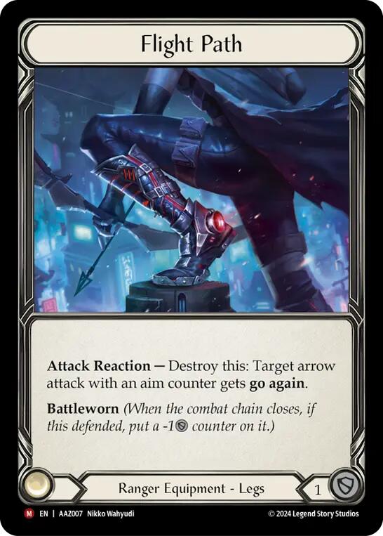Flight Path [AAZ007] (Armory Deck: Azalea)  Rainbow Foil | Good Games Morley