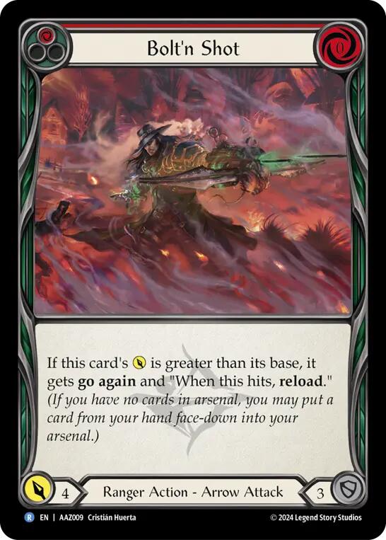 Bolt'n' Shot (Red) [AAZ009] (Armory Deck: Azalea) | Good Games Morley