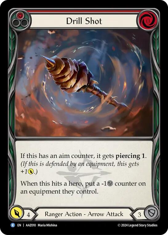 Drill Shot (Red) [AAZ010] (Armory Deck: Azalea) | Good Games Morley