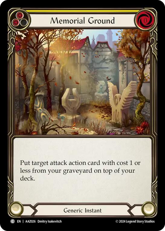 Memorial Ground [AAZ026] (Armory Deck: Azalea) | Good Games Morley