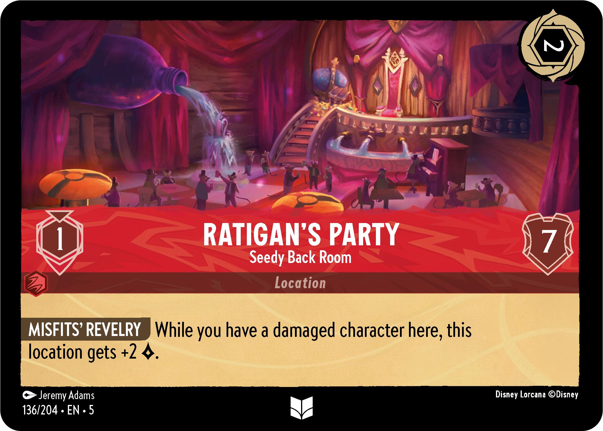 Ratigan's Party - Seedy Back Room (136/204) [Shimmering Skies] | Good Games Morley
