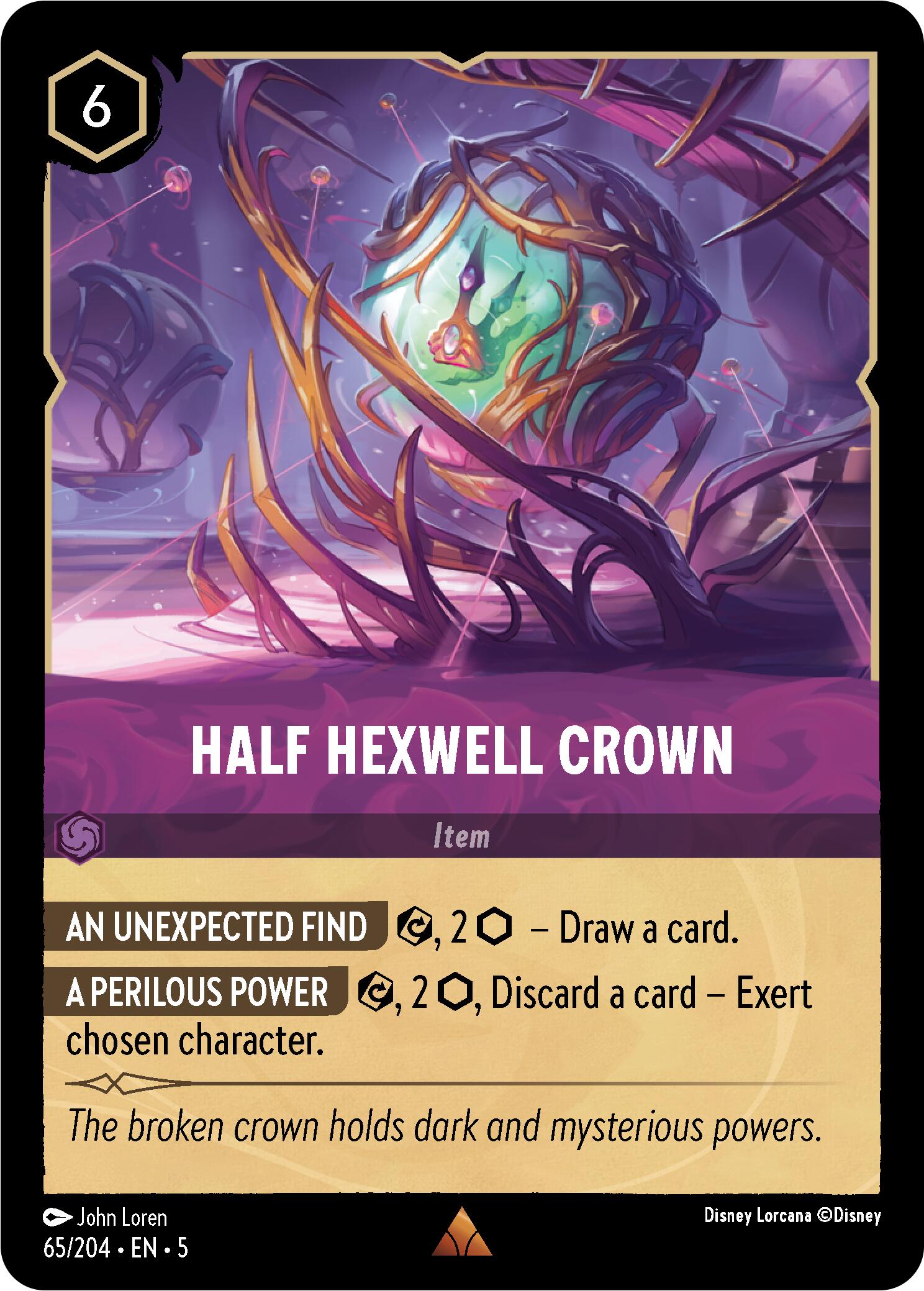 Half Hexwell Crown (65/204) [Shimmering Skies] | Good Games Morley