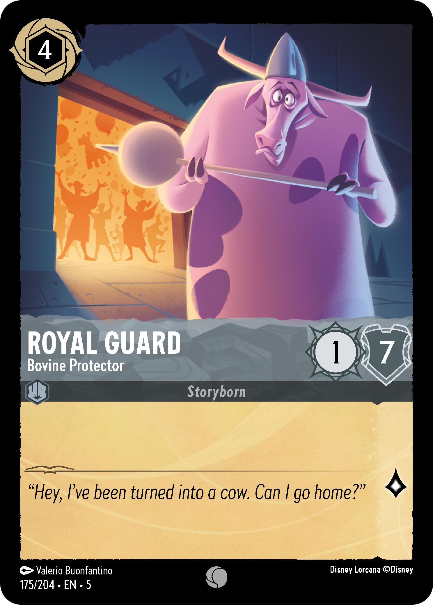 Royal Guard - Bovine Protector (175/204) [Shimmering Skies] | Good Games Morley