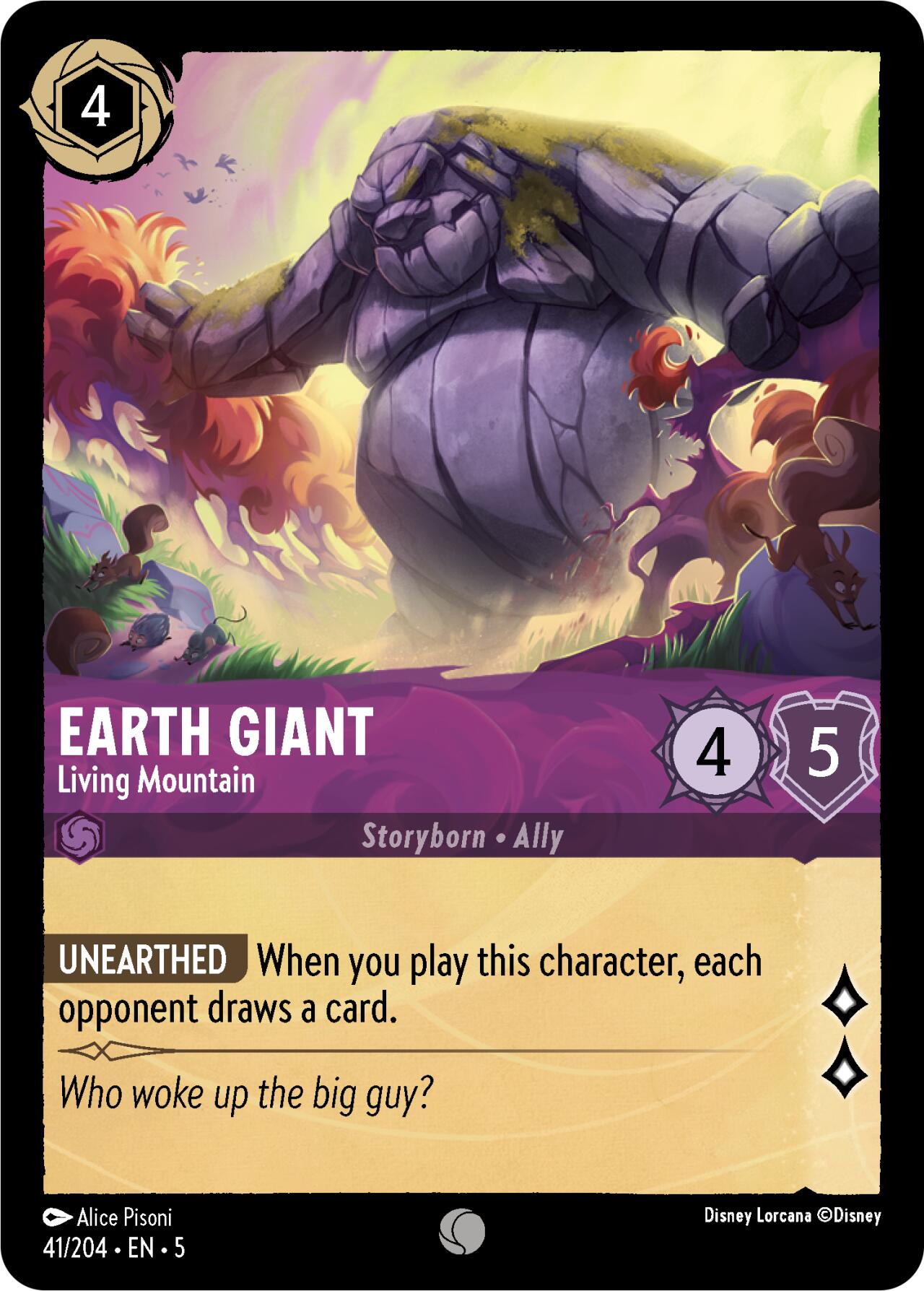 Earth Giant - Living Mountain (41/204) [Shimmering Skies] | Good Games Morley