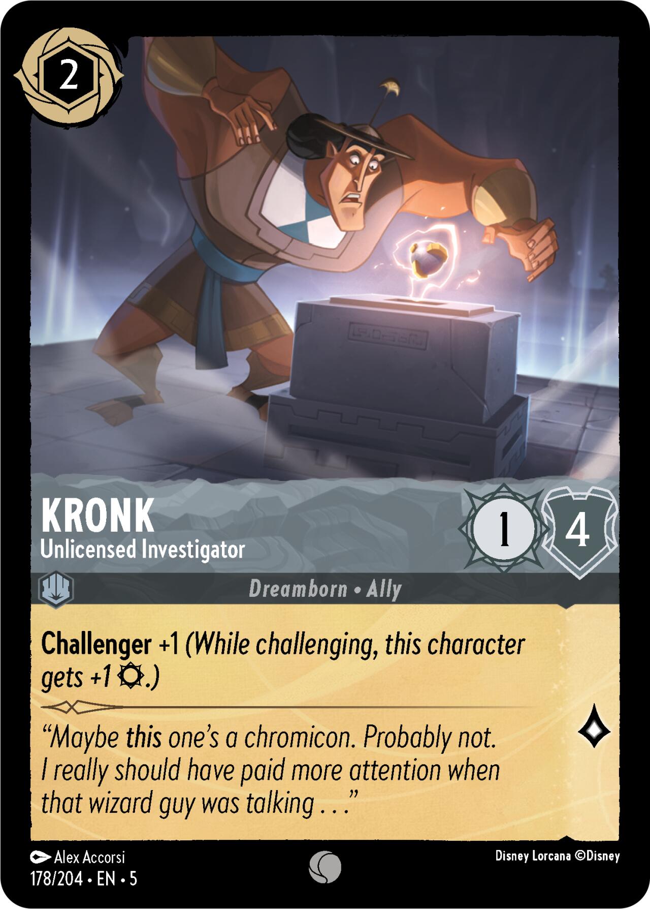 Kronk - Unlicensed Investigator (178/204) [Shimmering Skies] | Good Games Morley