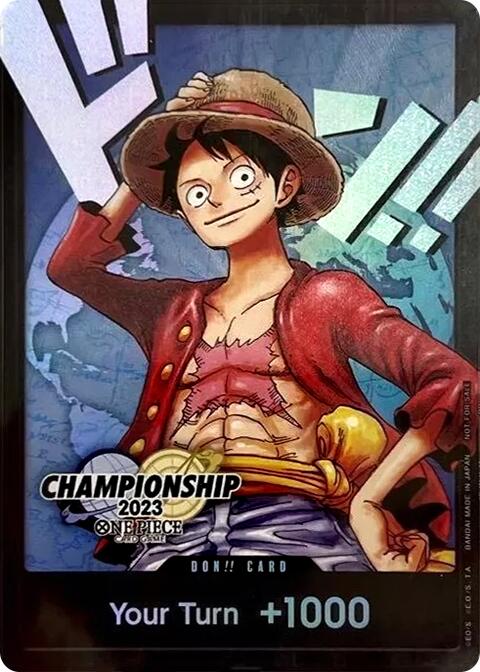 DON!! Card (Monkey.D.Luffy) (2023 World Championship Finals) [One Piece Promotion Cards] | Good Games Morley