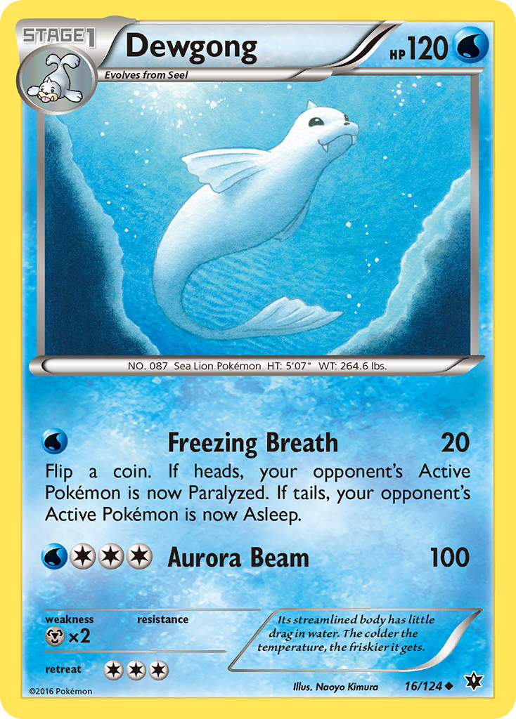 Dewgong (16/124) [XY: Fates Collide] | Good Games Morley