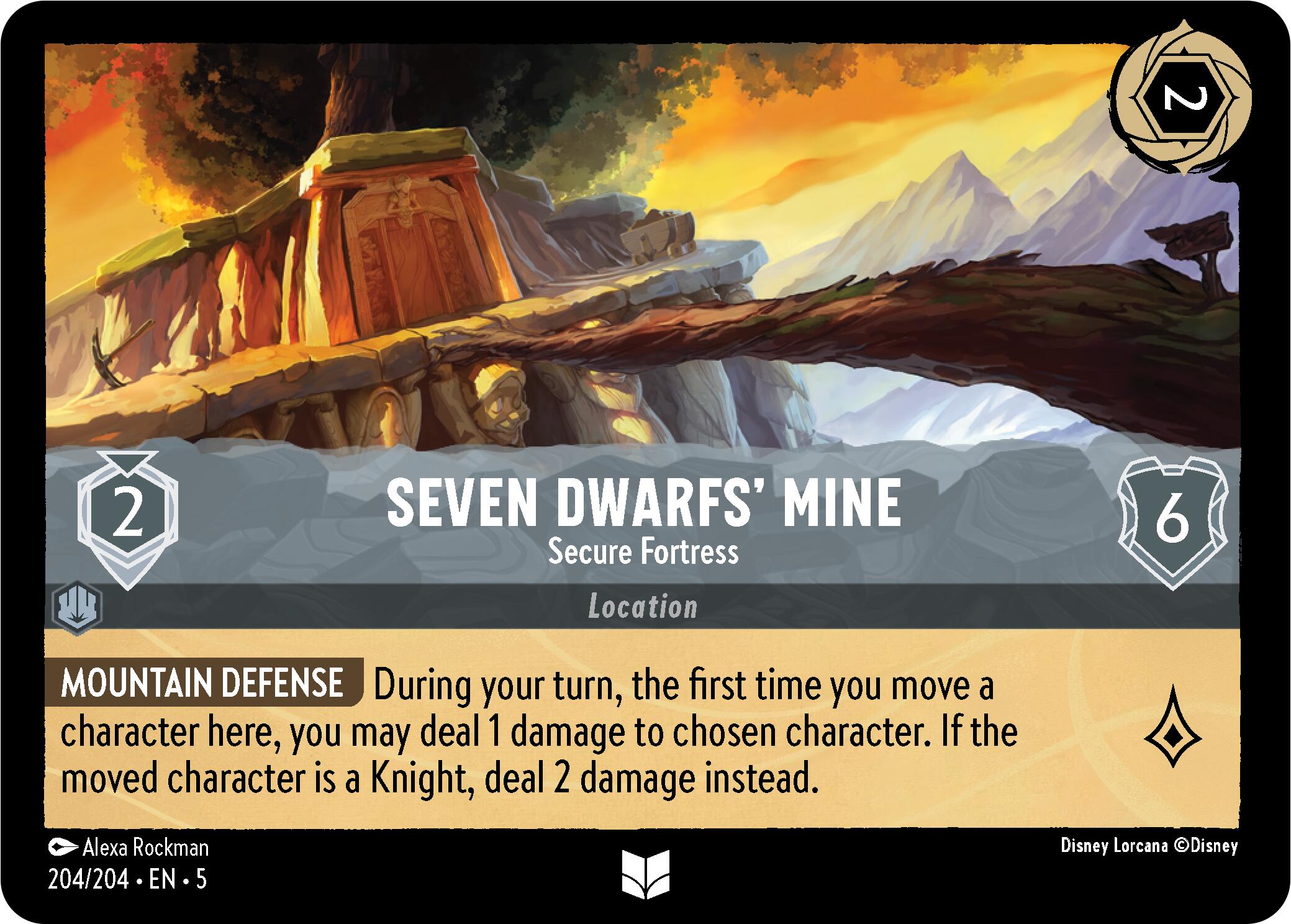 Seven Dwarfs' Mine - Secure Fortress (204/204) [Shimmering Skies] | Good Games Morley