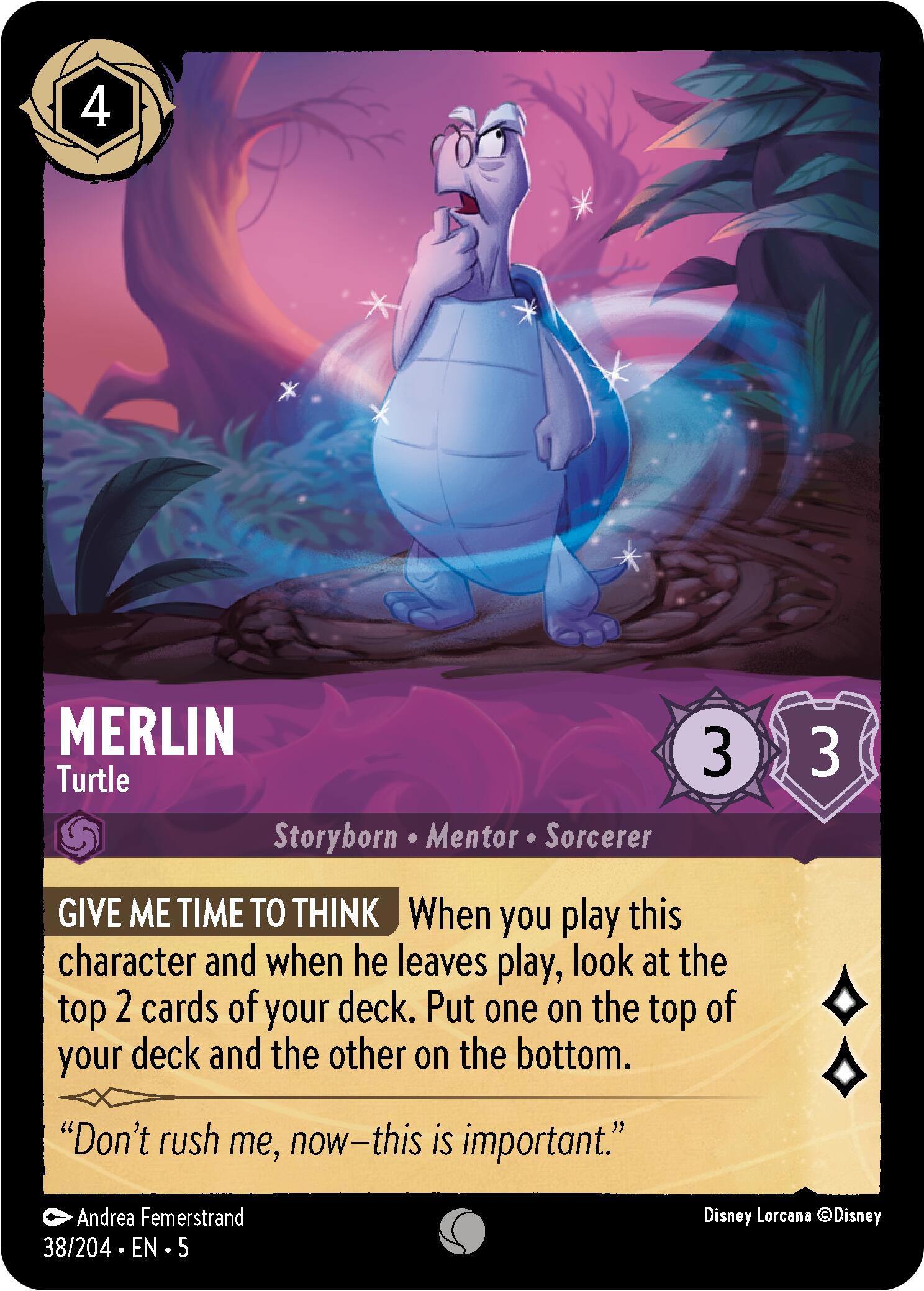 Merlin - Turtle (38/204) [Shimmering Skies] | Good Games Morley
