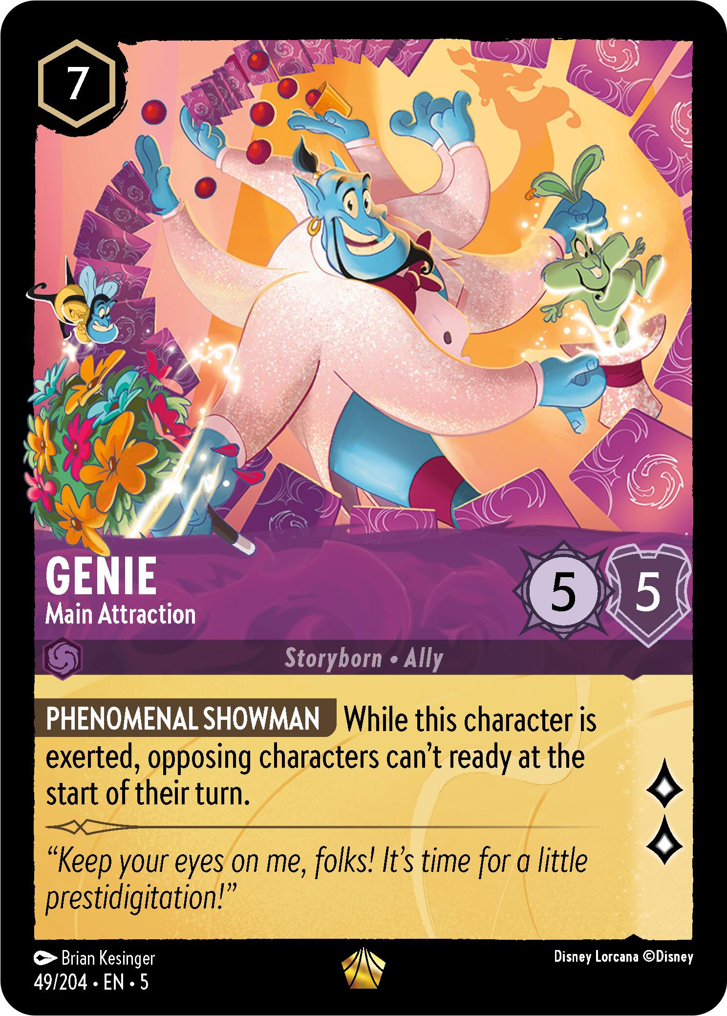Genie - Main Attraction (49/204) [Shimmering Skies] | Good Games Morley
