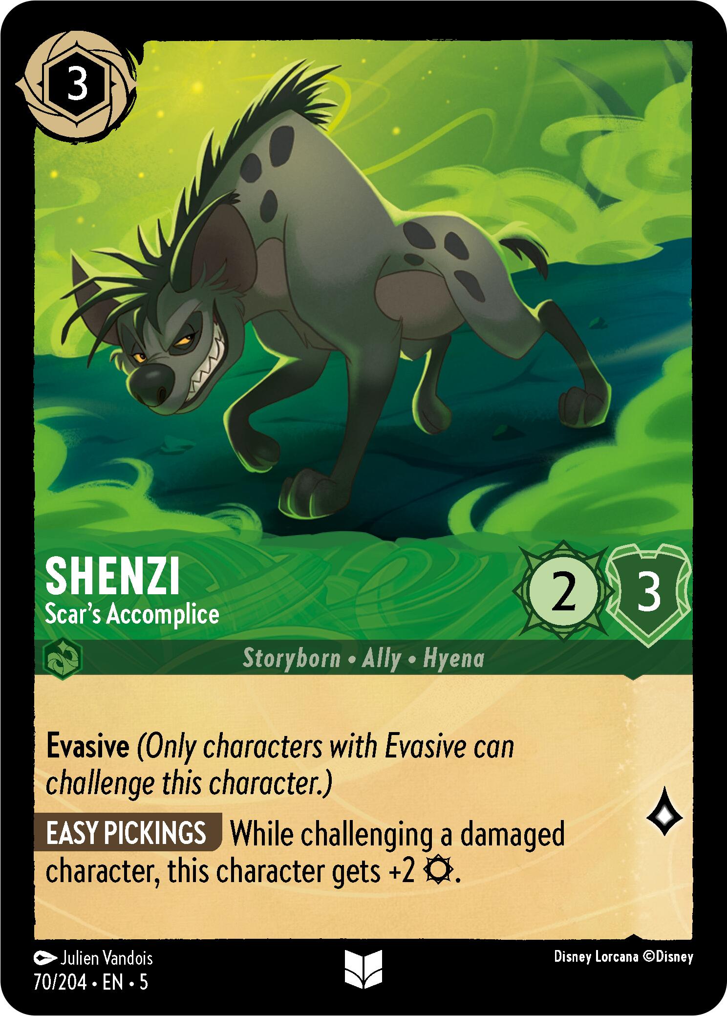 Shenzi - Scar's Accomplice (70/204) [Shimmering Skies] | Good Games Morley