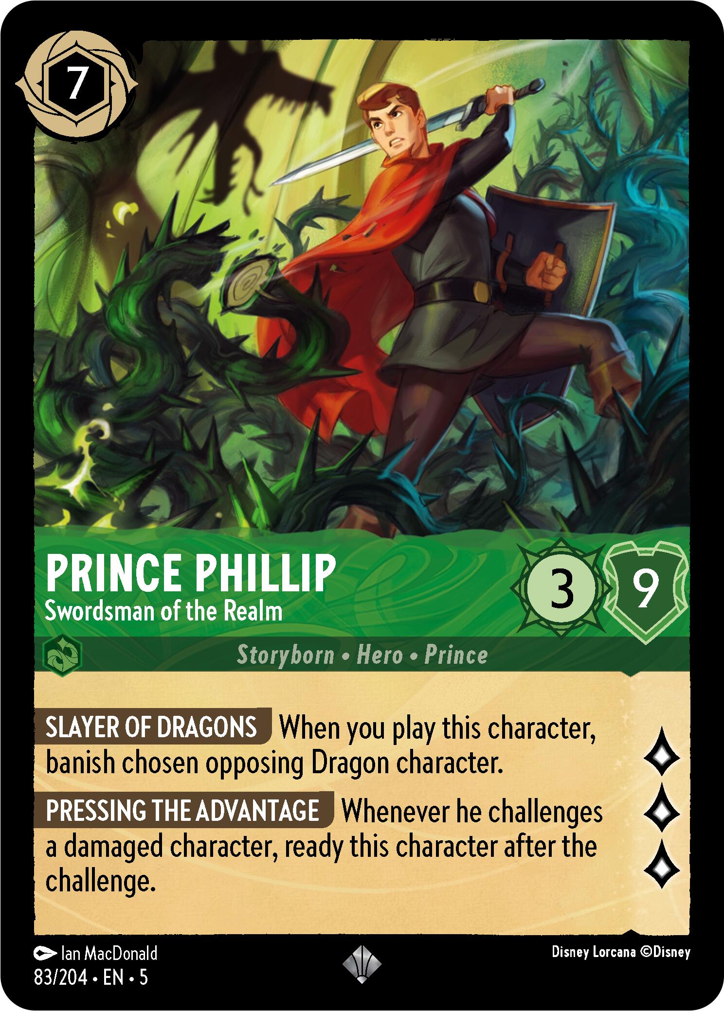 Prince Phillip - Swordsman of the Realm (83/204) [Shimmering Skies] | Good Games Morley